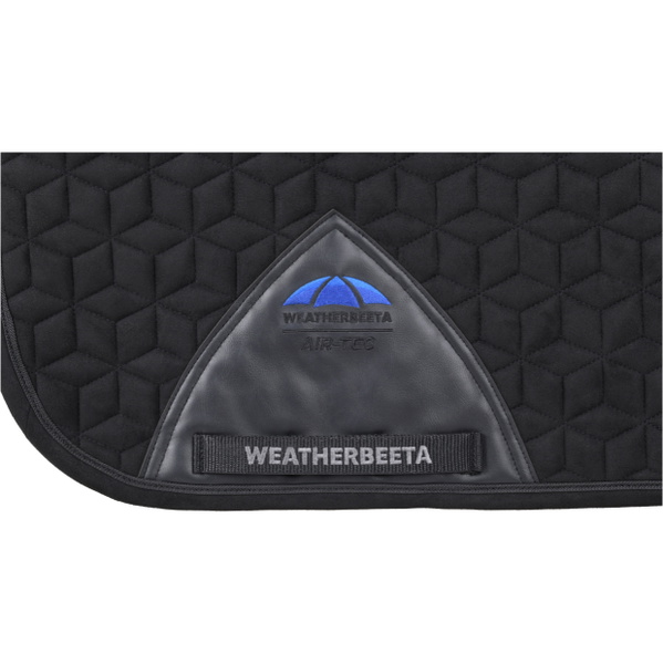 2026 WeatherBeeta Suede Elite Air-Tec Dressage Saddle Pad 1030346 - Black